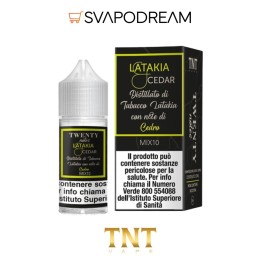 TNT VAPE -  Liquido Mix&Vape 10ml Twenty Notes LATAKIA CEDAR