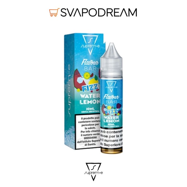 SUPREM-E - Liquido Mix&Vape 10ml Flavour Bar Fizz WATER LEMON
