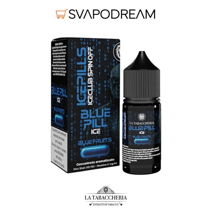 LA TABACCHERIA ICE PILLS - Aroma Mini Shot 10ml BLUE PILL