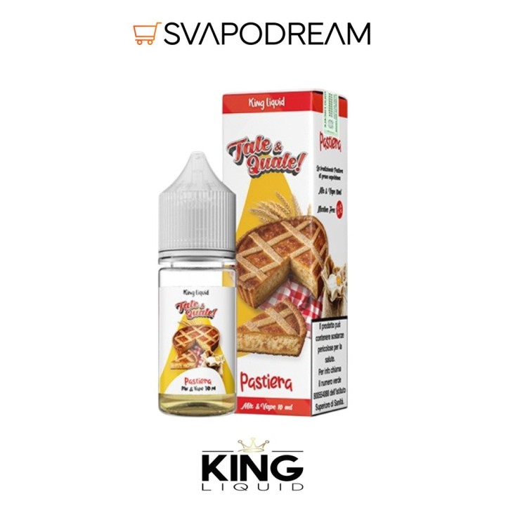 KING LIQUID - Liquido Mix&Vape 10ml TALE & QUALE PASTIERA