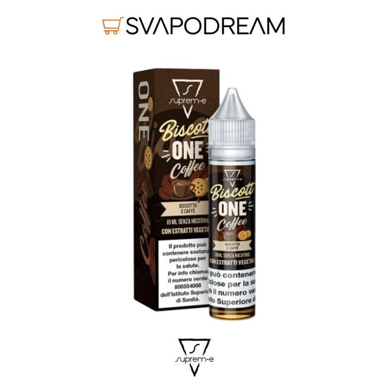 SUPREM-E - Liquido Mix&Vape 10ml BISCOTTONE COFFEE