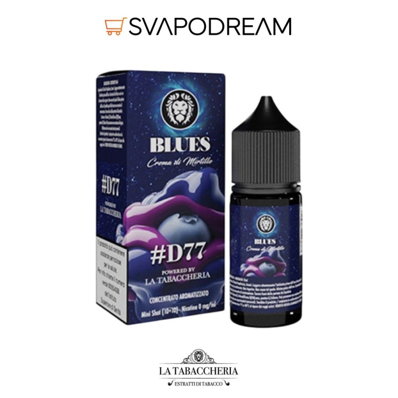 #D77 Powered by LA TABACCHERIA - Aroma Mini Shot 10ml BLUES