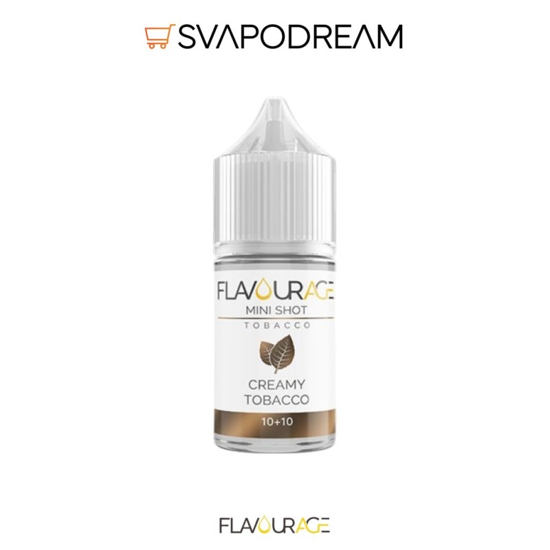 FLAVOURAGE - Aroma Mini Shot 10ml CREAMY TOBACCO