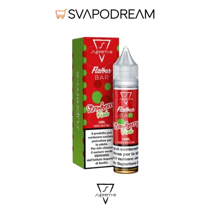 SUPREM-E - Liquido Mix&Vape 10ml Flavour Bar STRAWBERRY KIWI