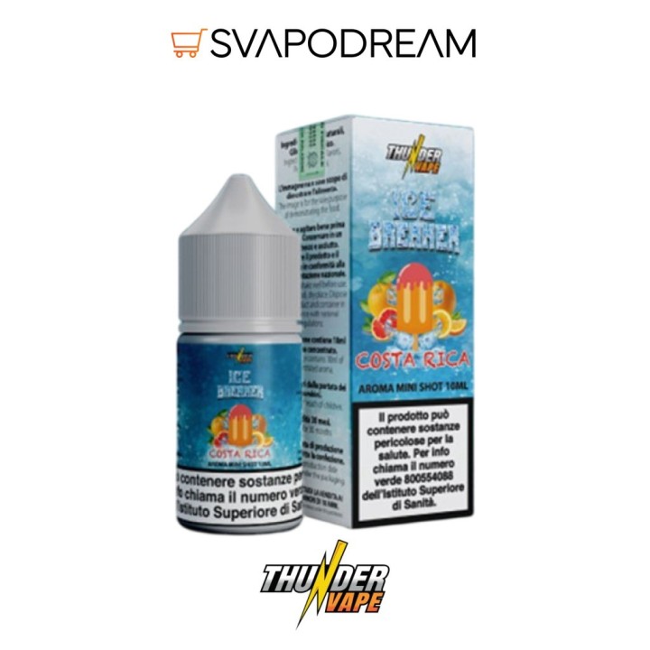 THUNDER VAPE - Aroma Mini Shot 10ml Ice Breaker COSTA RICA