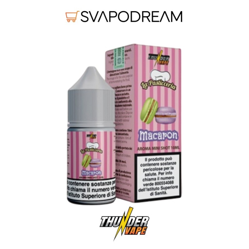THUNDER VAPE - Aroma Mini Shot 10ml La Pasticceria MACARON