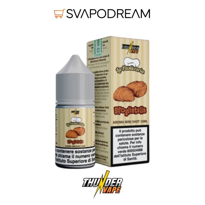THUNDER VAPE - Aroma Mini Shot 10ml La Pasticceria SFOGLIATELLA