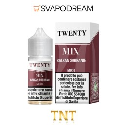 TNT VAPE -  Liquido Mix&Vape 10ml Twenty Mix BALKAN SOBRANIE