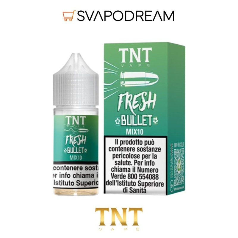 TNT VAPE -  Liquido Mix&Vape 10ml FRESH BULLET