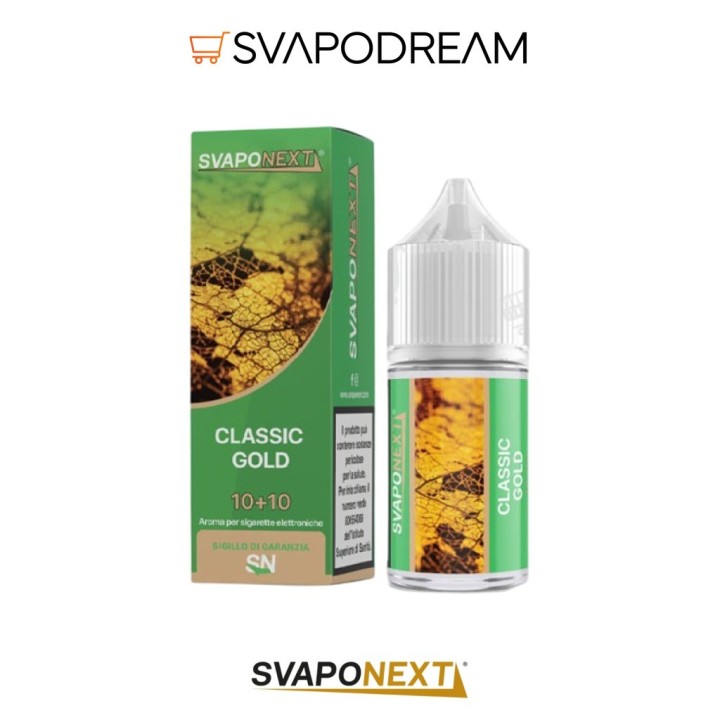 SVAPONEXT - Aroma Mini Shot 10ml Starter Flavour CLASSIC GOLD