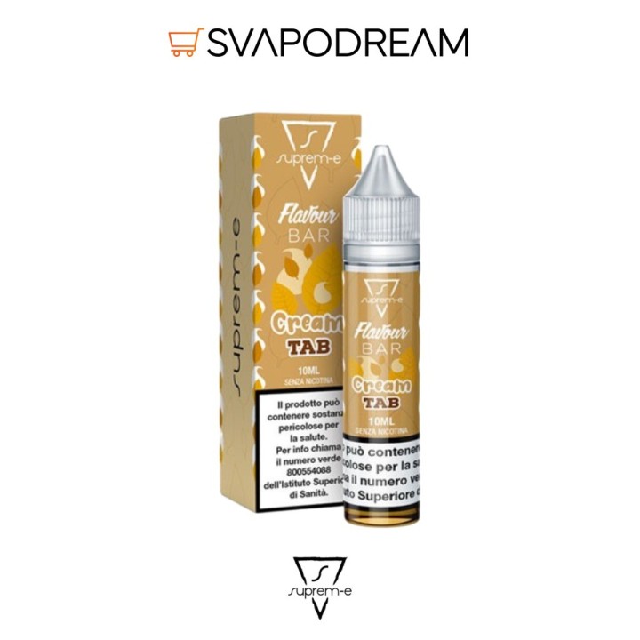 SUPREM-E - Liquido Mix&Vape 10ml Flavour Bar CREAM TAB