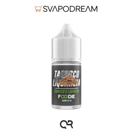 QR FLAVOUR - Aroma Mini Shot 10ml Foodie TABACCO E LIQUIRIZIA