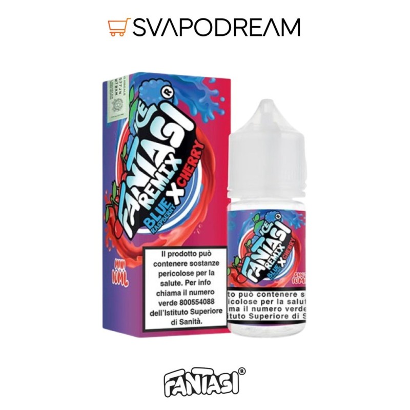 FANTASI VAPE REMIX - Aroma Mini Shot 10ml BLUE RASPBERRY X CHERRY ICE