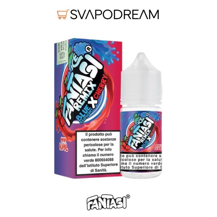 FANTASI VAPE REMIX - Aroma Mini Shot 10ml BLUE RASPBERRY X CHERRY ICE
