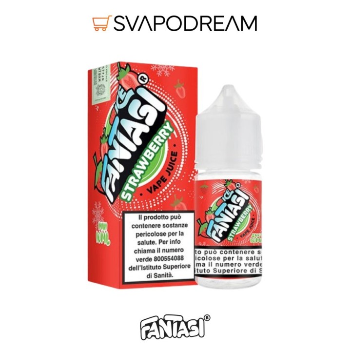 FANTASI VAPE - Aroma Mini Shot 10ml STRAWBERRY ICE