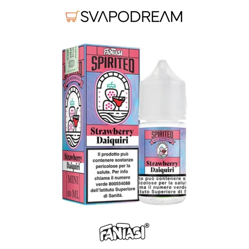 FANTASI VAPE SPIRITED - Aroma Mini Shot 10ml STRAWBERRY DAIQUIRI