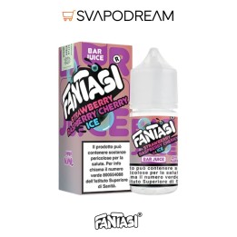 FANTASI VAPE BAR JUICE Mini Shot 10ml STRAWBERRY RASPBERRY CHERRY ICE
