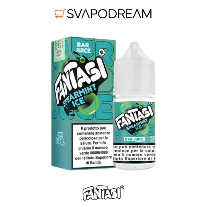 FANTASI VAPE BAR JUICE - Aroma Mini Shot 10ml SPEARMINT ICE