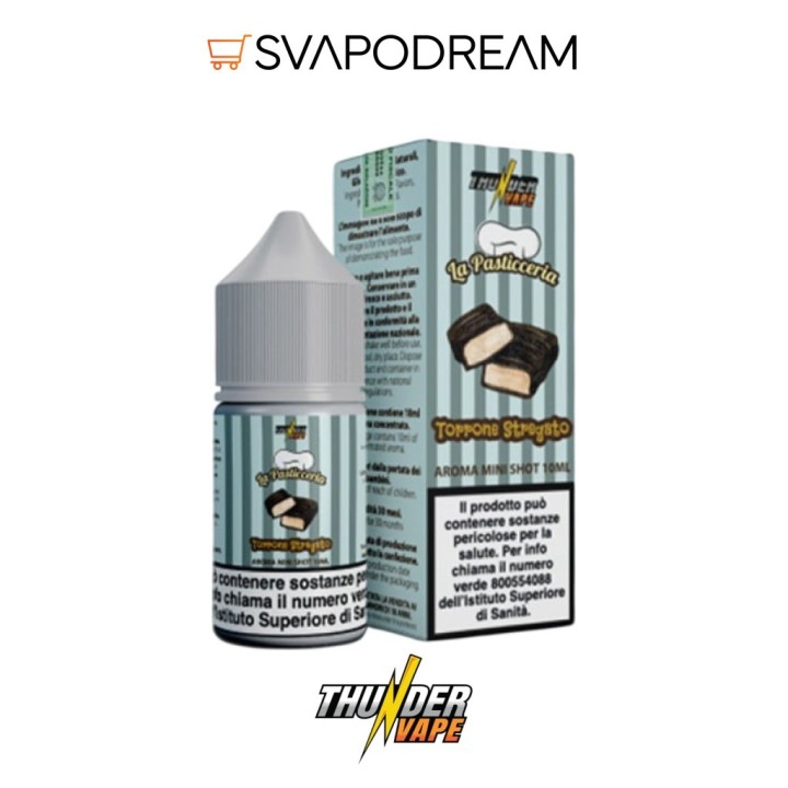 THUNDER VAPE - Aroma Mini Shot 10ml La Pasticceria TORRONE STREGATO