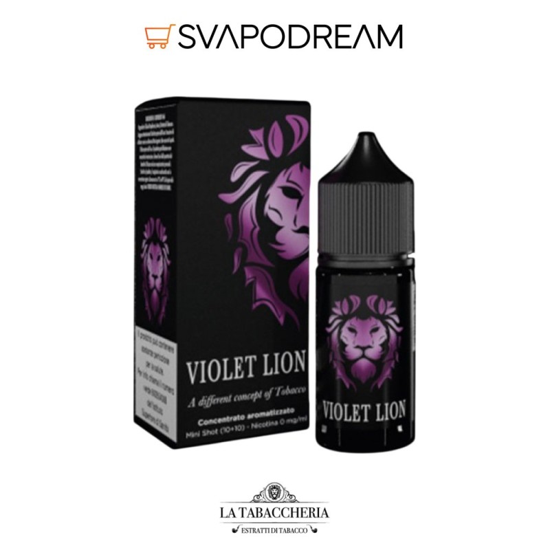 LA TABACCHERIA LION - Aroma Mini Shot 10ml VIOLET LION