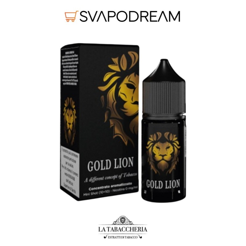 LA TABACCHERIA LION - Aroma Mini Shot 10ml GOLD LION