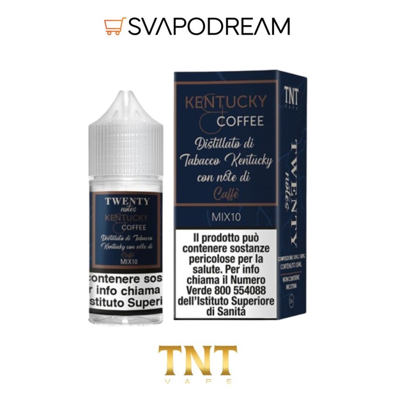 TNT VAPE -  Liquido Mix&Vape 10ml Twenty Notes KENTUCKY COFFEE