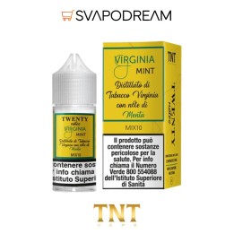 TNT VAPE -  Liquido Mix&Vape 10ml Twenty Notes VIRGINIA MINT