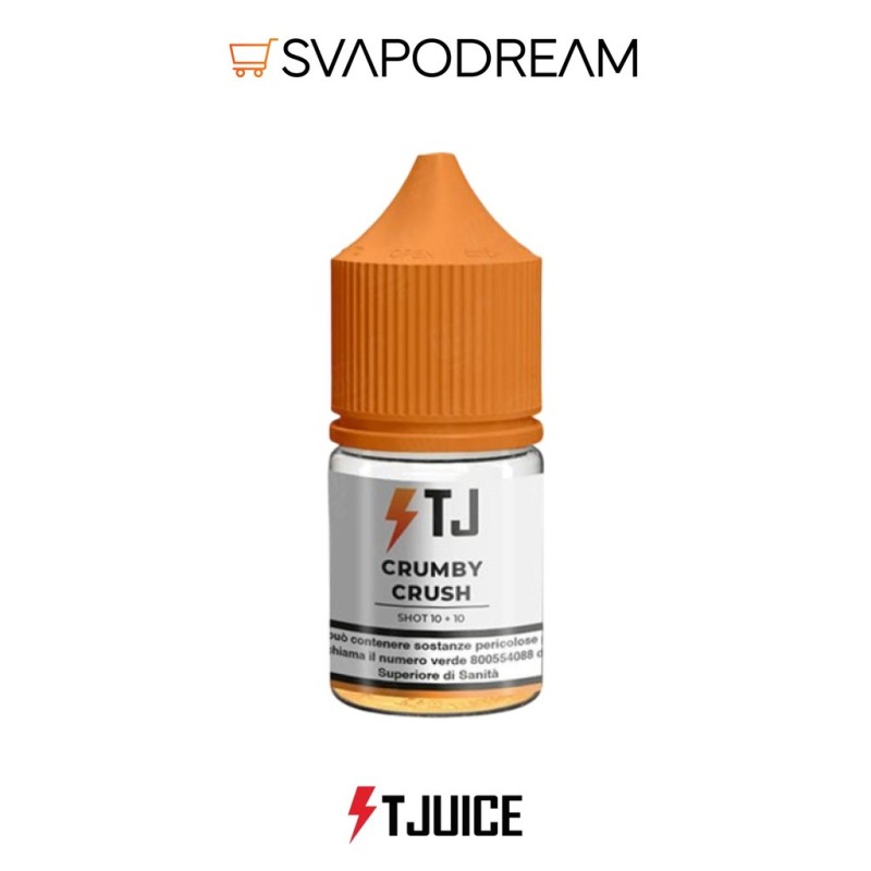 T-JUICE - Aroma Mini Shot 10ml CRUMBY CRUSH