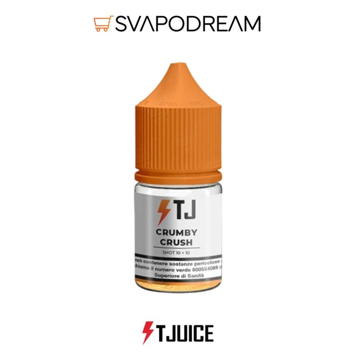 T-JUICE - Aroma Mini Shot 10ml CRUMBY CRUSH