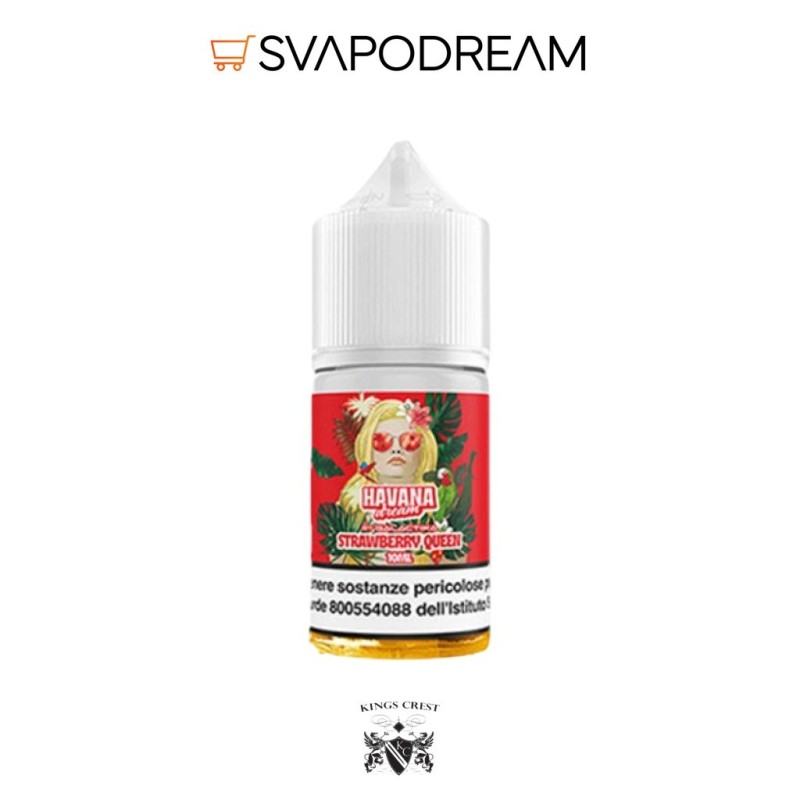GALACTIKA & KINGS CREST - Mini Shot 10ml Havana Dream STRAWBERRY QUEEN
