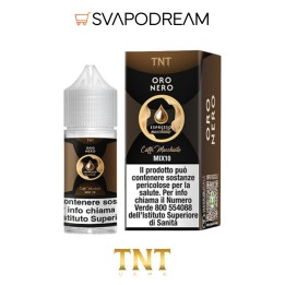 TNT VAPE -  Liquido Mix&Vape 10ml Oro Nero CAFFE MACCHIATO