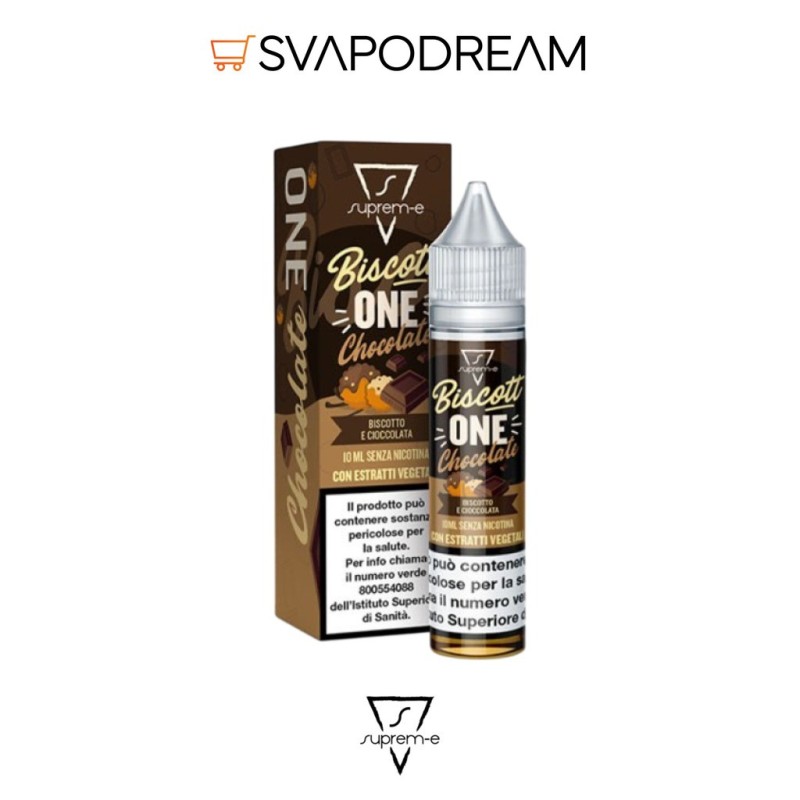 SUPREM-E - Liquido Mix&Vape 10ml BISCOTTONE CHOCOLATE