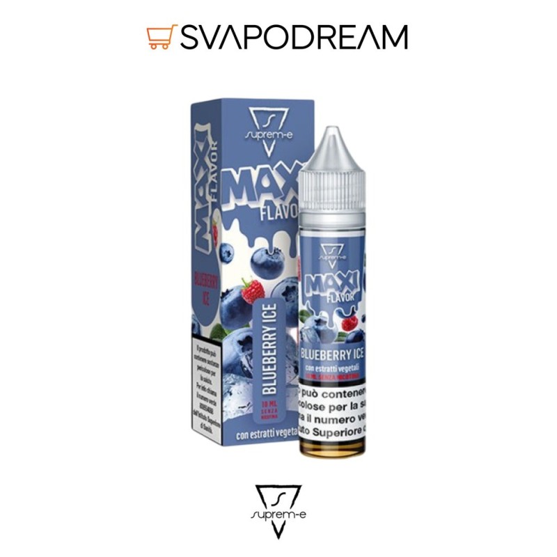 SUPREM-E - Liquido Mix&Vape 10ml MAXI Flavor BLUEBERRY ICE
