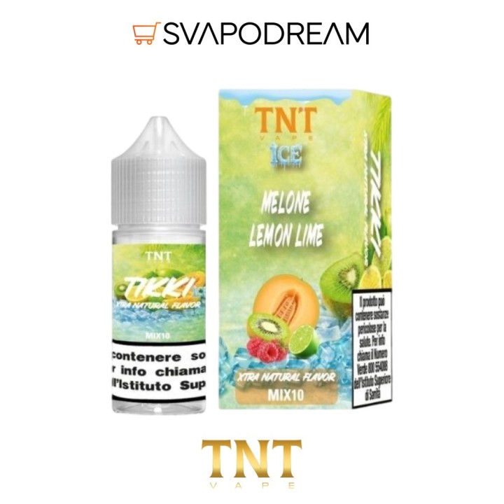 TNT VAPE -  Liquido Mix&Vape 10ml Fruity ICE TIKKI