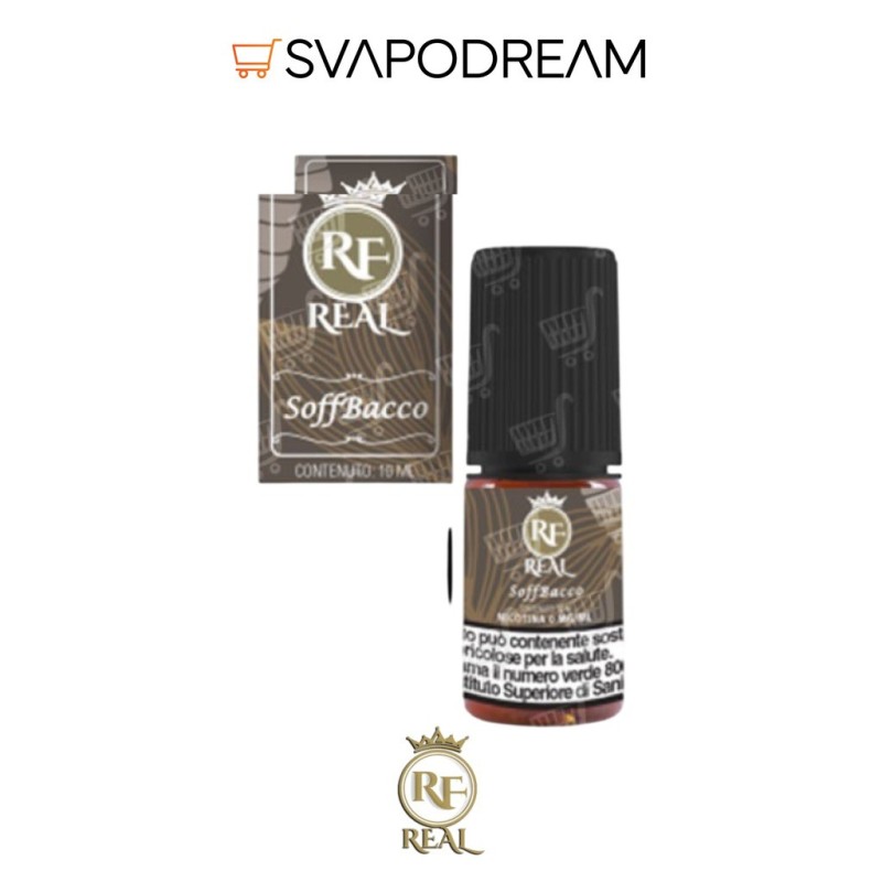 REAL FARMA - Liquido Pronto 10ml SOFF BACCO (Soff Tobacco)