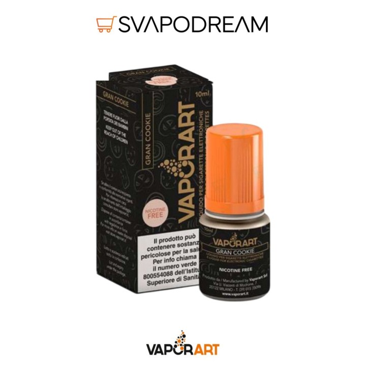 VAPORART - Liquido 10ml GRAN COOKIE