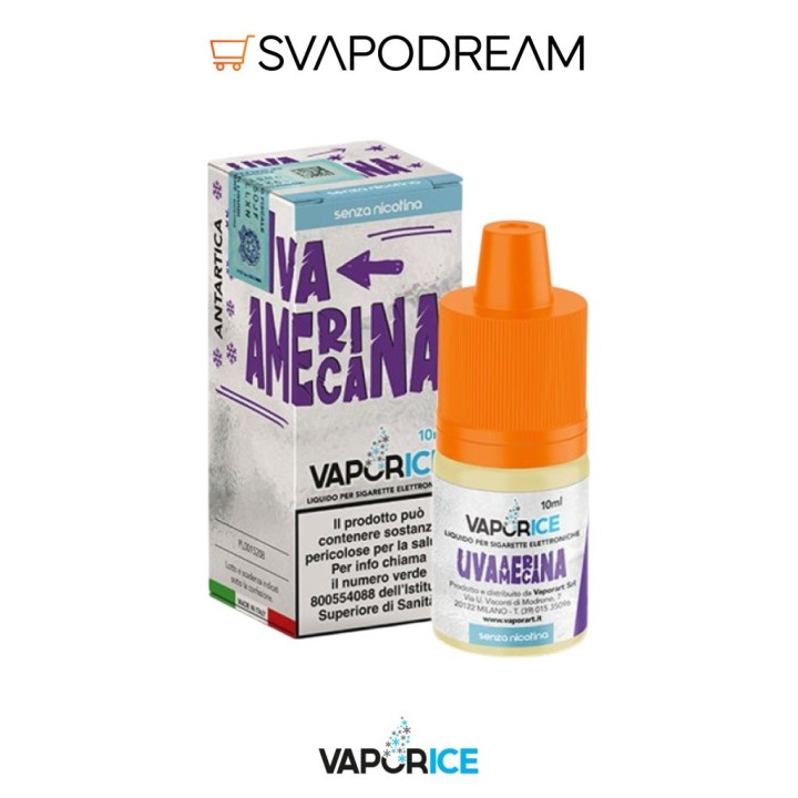 VAPORICE NicSalt - Liquido 10ml UVA AMERICANA