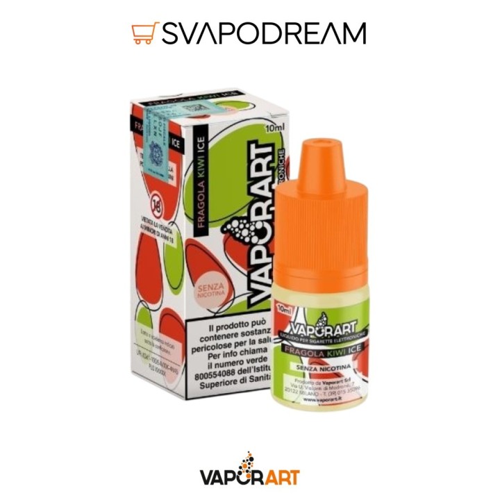 VAPORART - Liquido 10ml FRAGOLA KIWI ICE