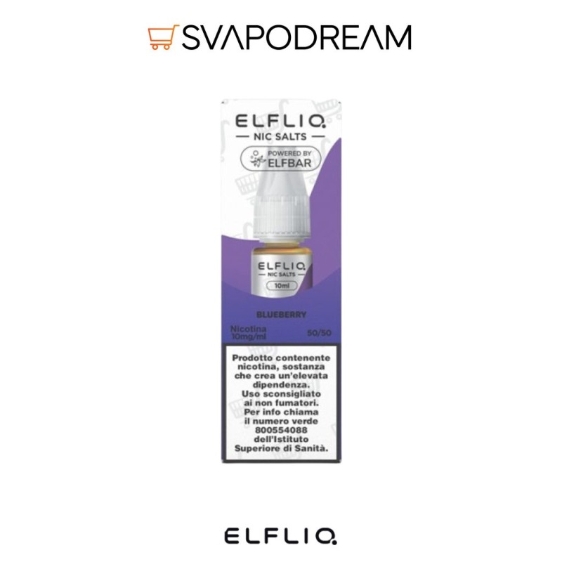 ELFLIQ by Elfbar - Liquido Nic Salts 10ml BLUEBERRY