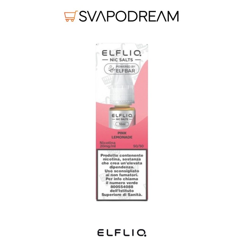 ELFLIQ by Elfbar - Liquido Nic Salts 10ml PINK LEMONADE