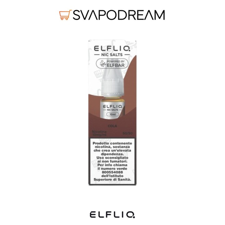 ELFLIQ by Elfbar - Liquido Nic Salts 10ml COLA