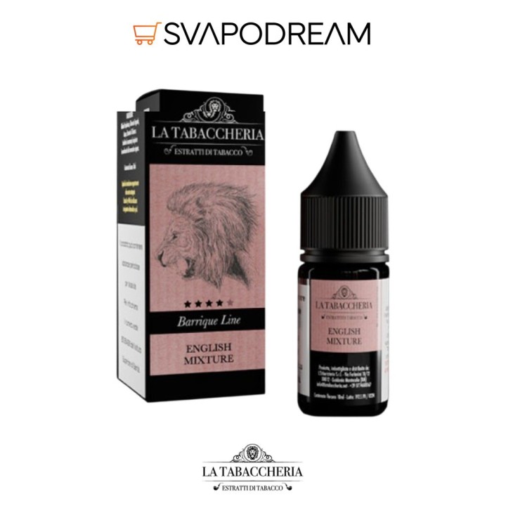 LA TABACCHERIA - Liquido 10ml Barrique Line ENGLISH MIXTURE