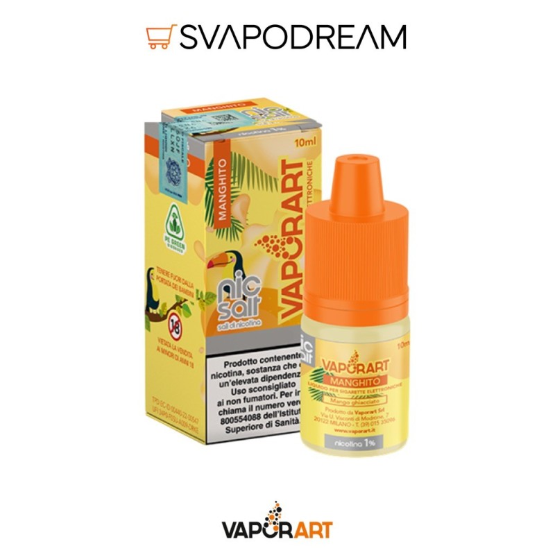 VAPORART NicSalt - Liquido 10ml MANGHITO