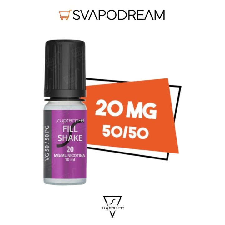 SUPREM-E - Basetta 10ml VPG 50/50 Nicotina 20