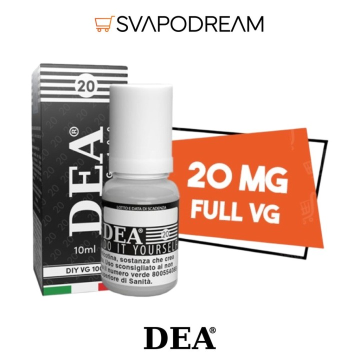 Basetta DEA Full VG 10ml Nicotina 20 mg | Svapodream