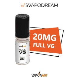 VAPORART - Basetta 10ml FULL VG Nicotina 20