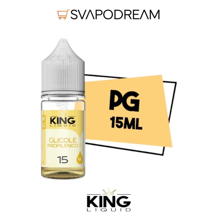 KING LIQUID - Glicole Propilenico 15ml in 30