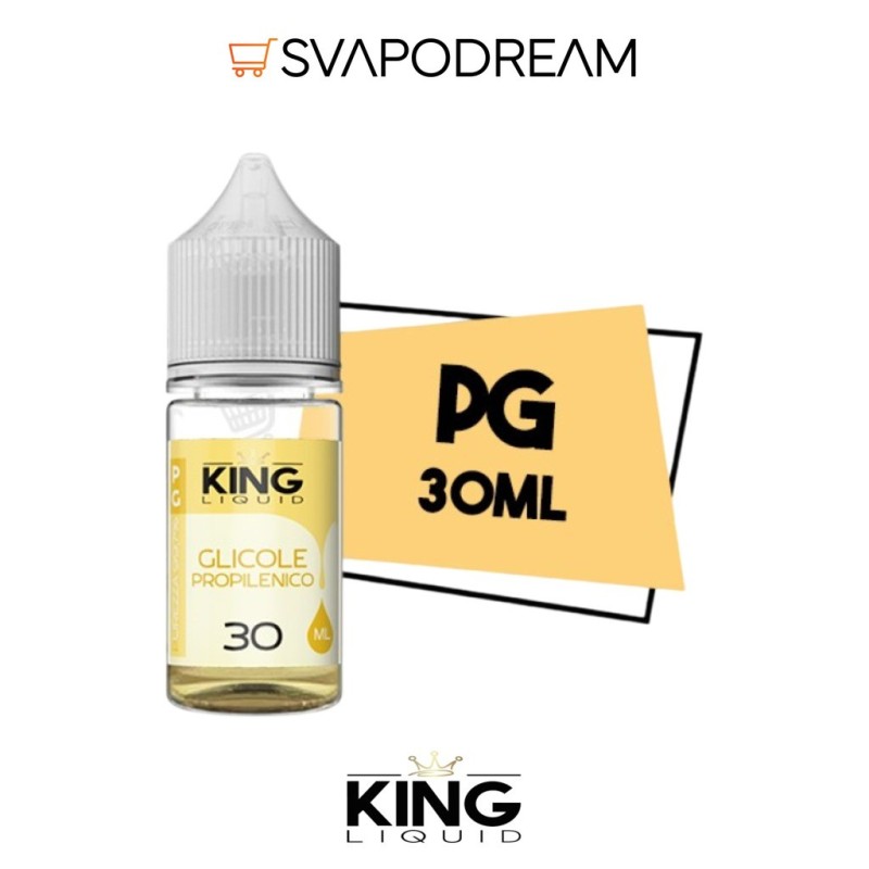 KING LIQUID - Glicole Propilenico 30ml in 30