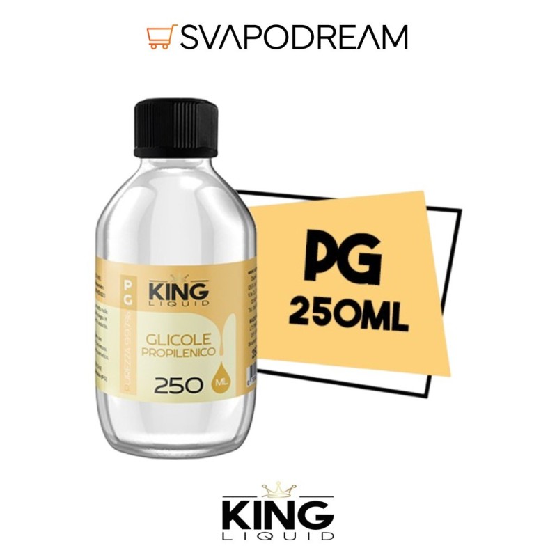 KING LIQUID - Glicole Propilenico 250ml in 250