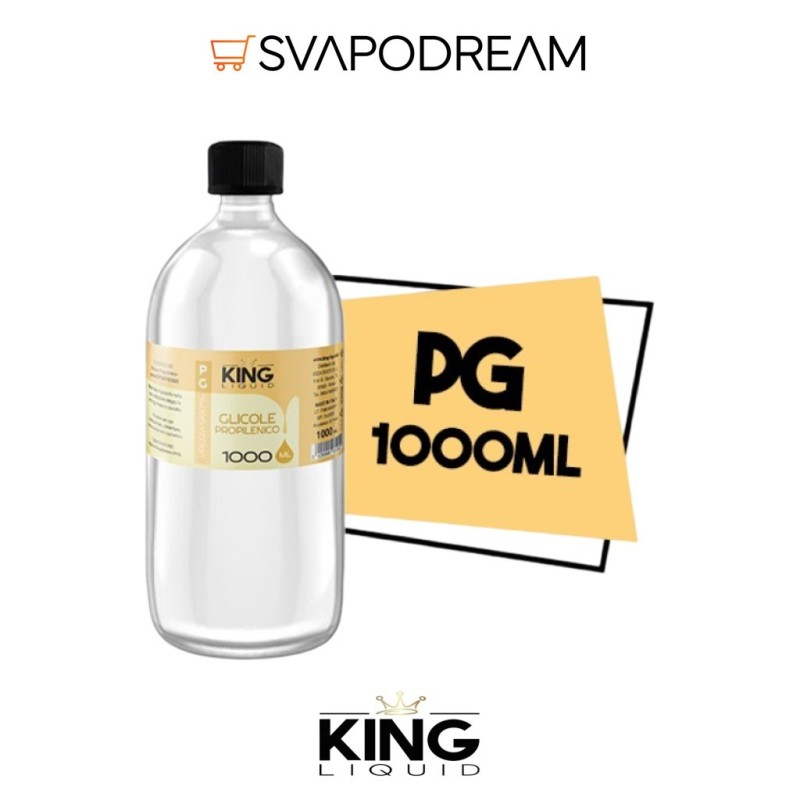 KING LIQUID - Glicole Propilenico 1000ml in 1000